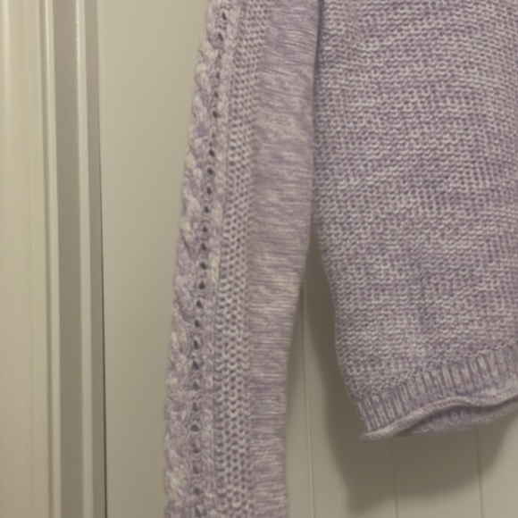 Lilly Pulitzer purple crochet sweater size XS - Picture 6 of 6